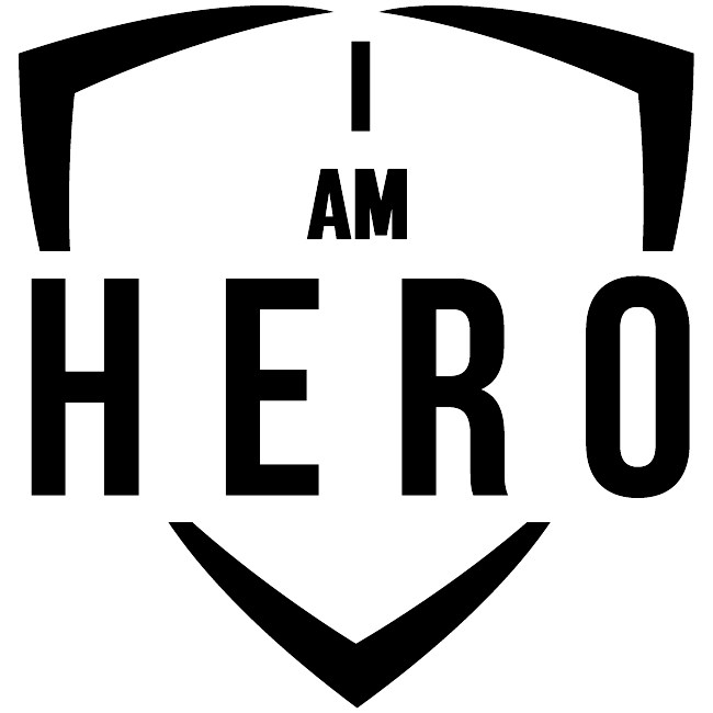 I AM HERO Project Logo in black